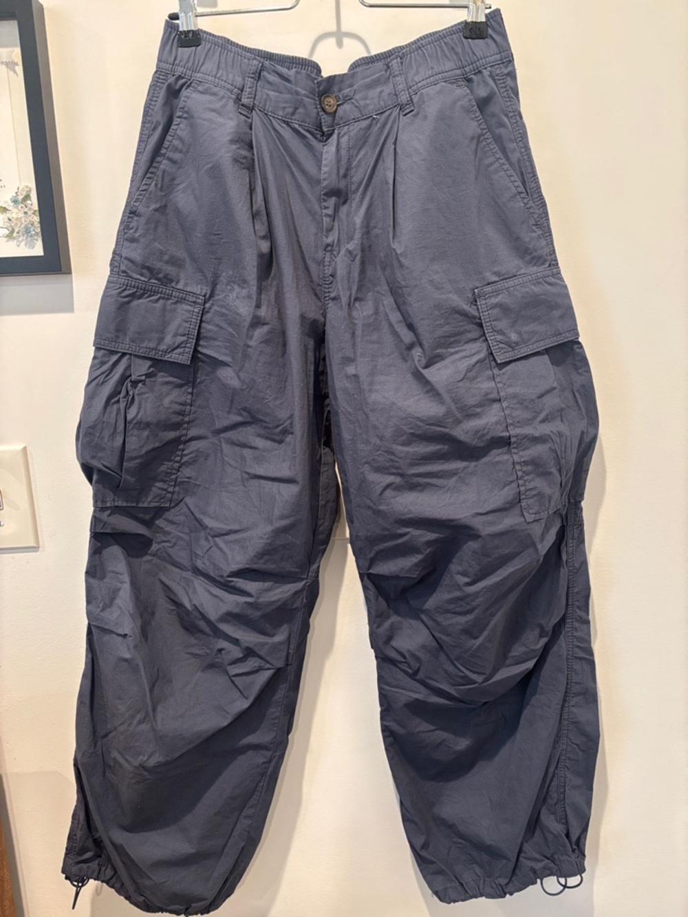 Anthropologie Cargo Pants- navy